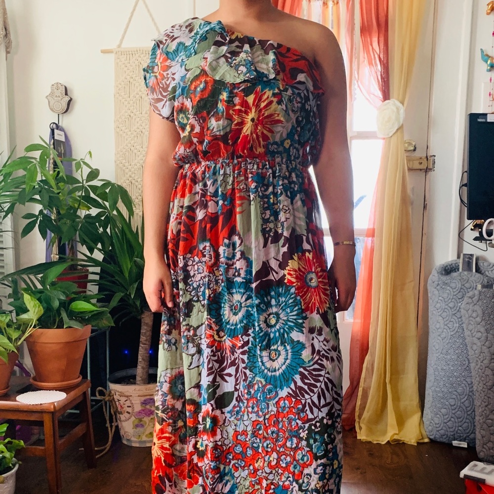 American Rag one shoulder dress